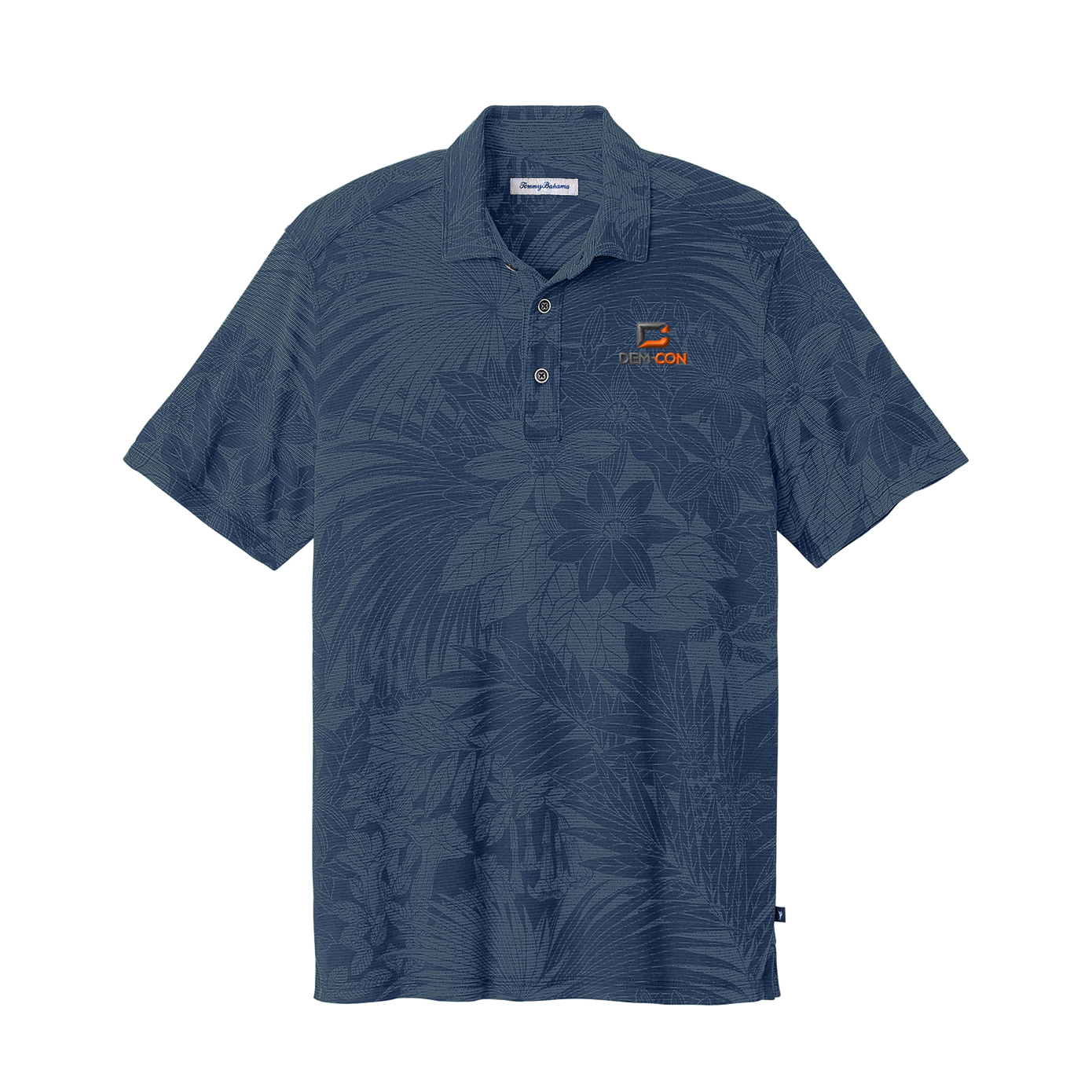 Tommy Bahama® Santiago Paradise Polo with Embroidered Dem-Con logo - Image 2
