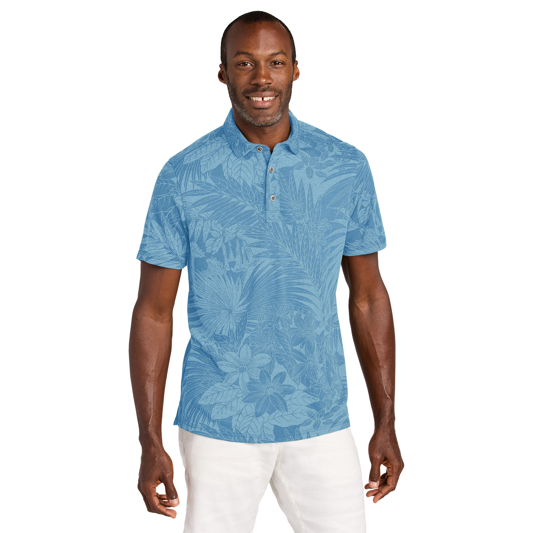 Tommy Bahama® Santiago Paradise Polo with Embroidered Dem-Con logo - Image 8