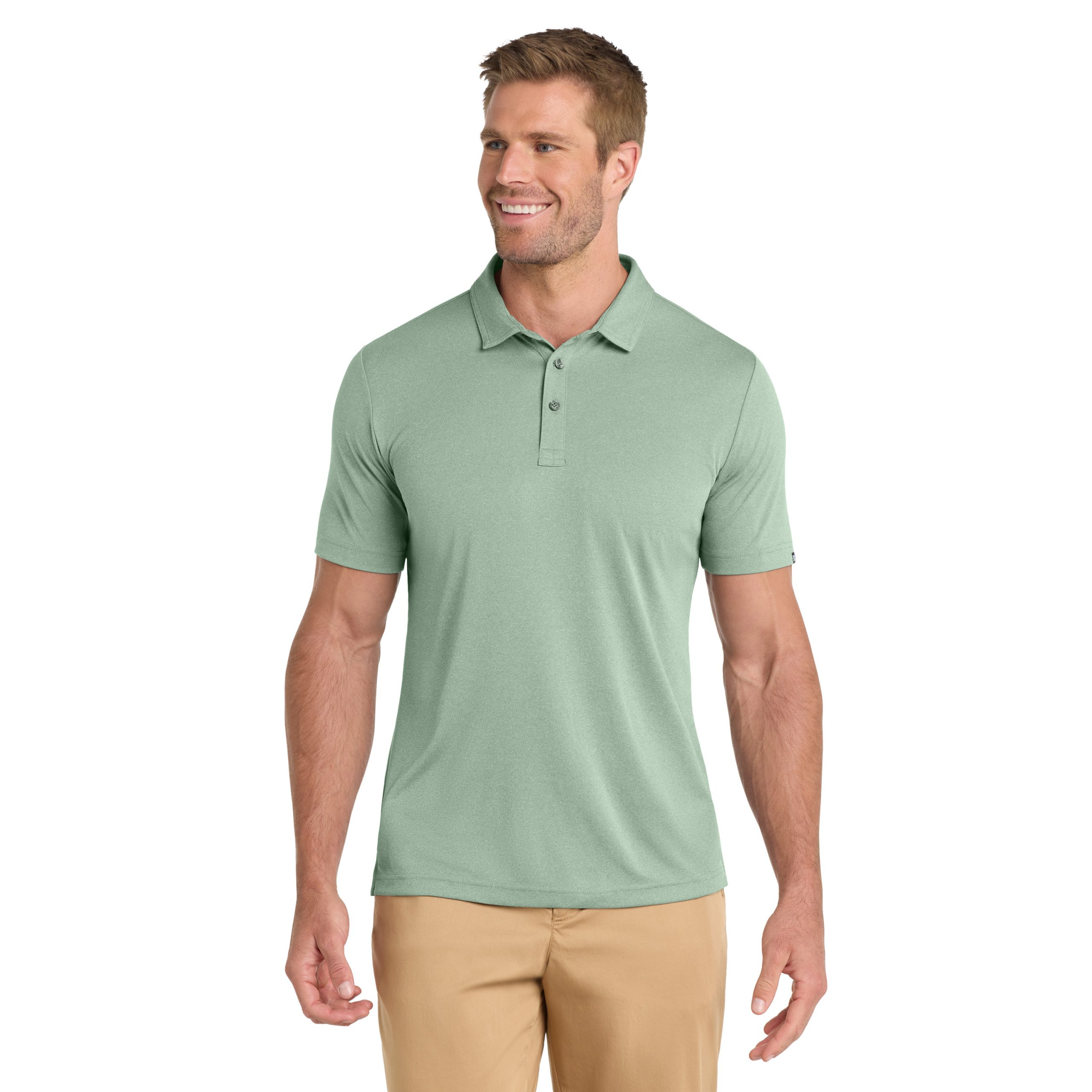 TravisMathew Coto Performance Polo with Embroidered Dem-Con logo - Image 39