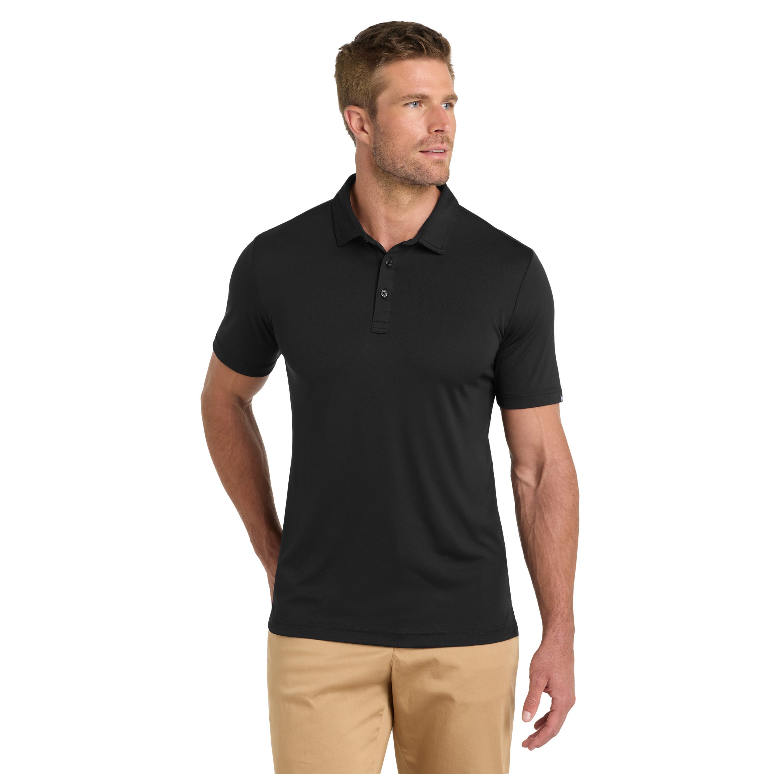 TravisMathew Coto Performance Polo with Embroidered Dem-Con logo - Image 33