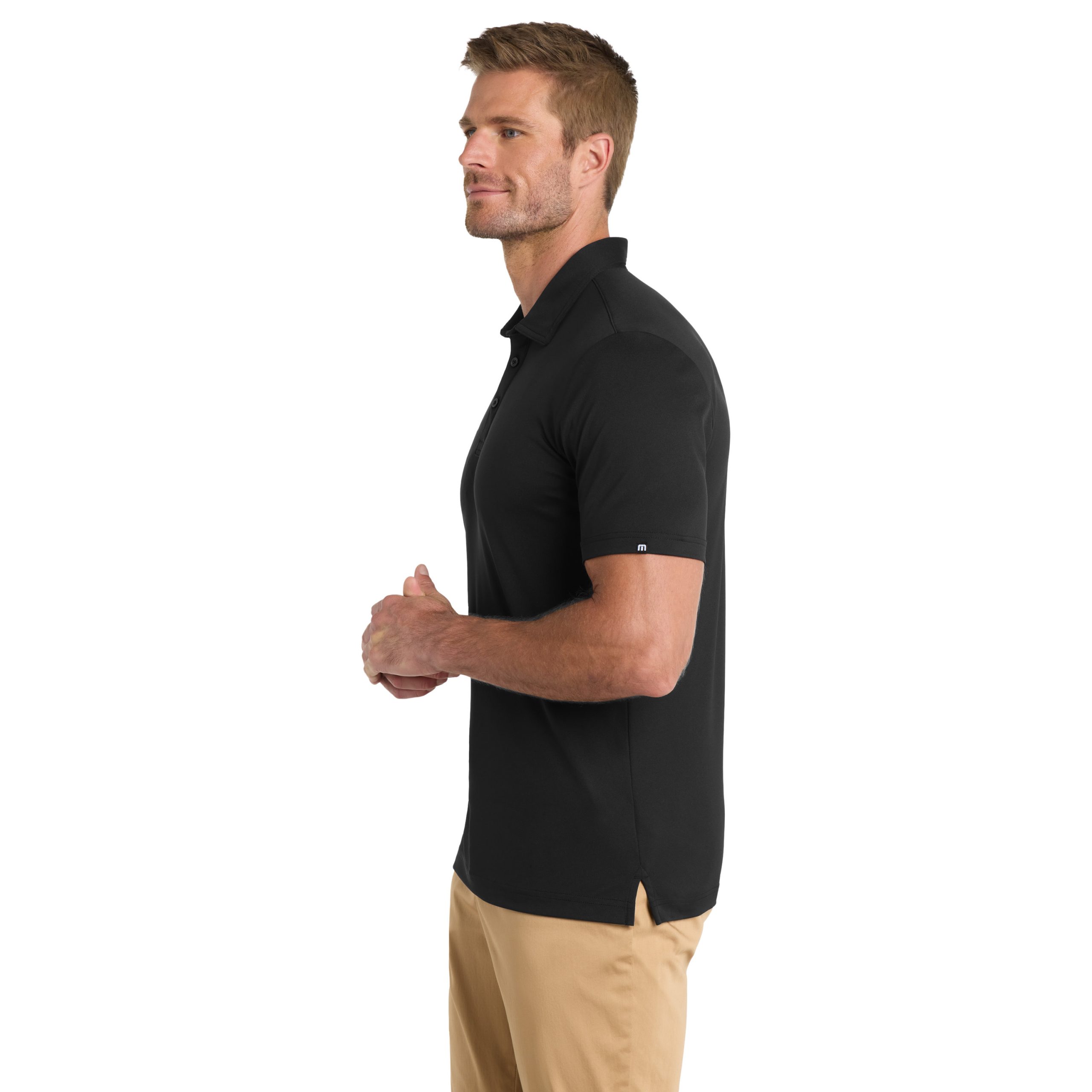 TravisMathew Coto Performance Polo with Embroidered Dem-Con logo - Image 32