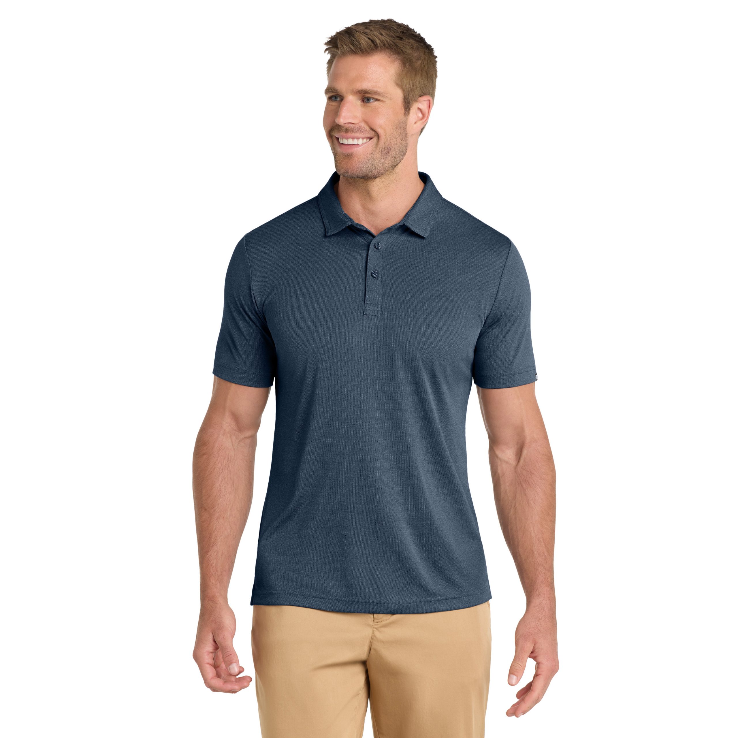 TravisMathew Coto Performance Polo with Embroidered Dem-Con logo - Image 31