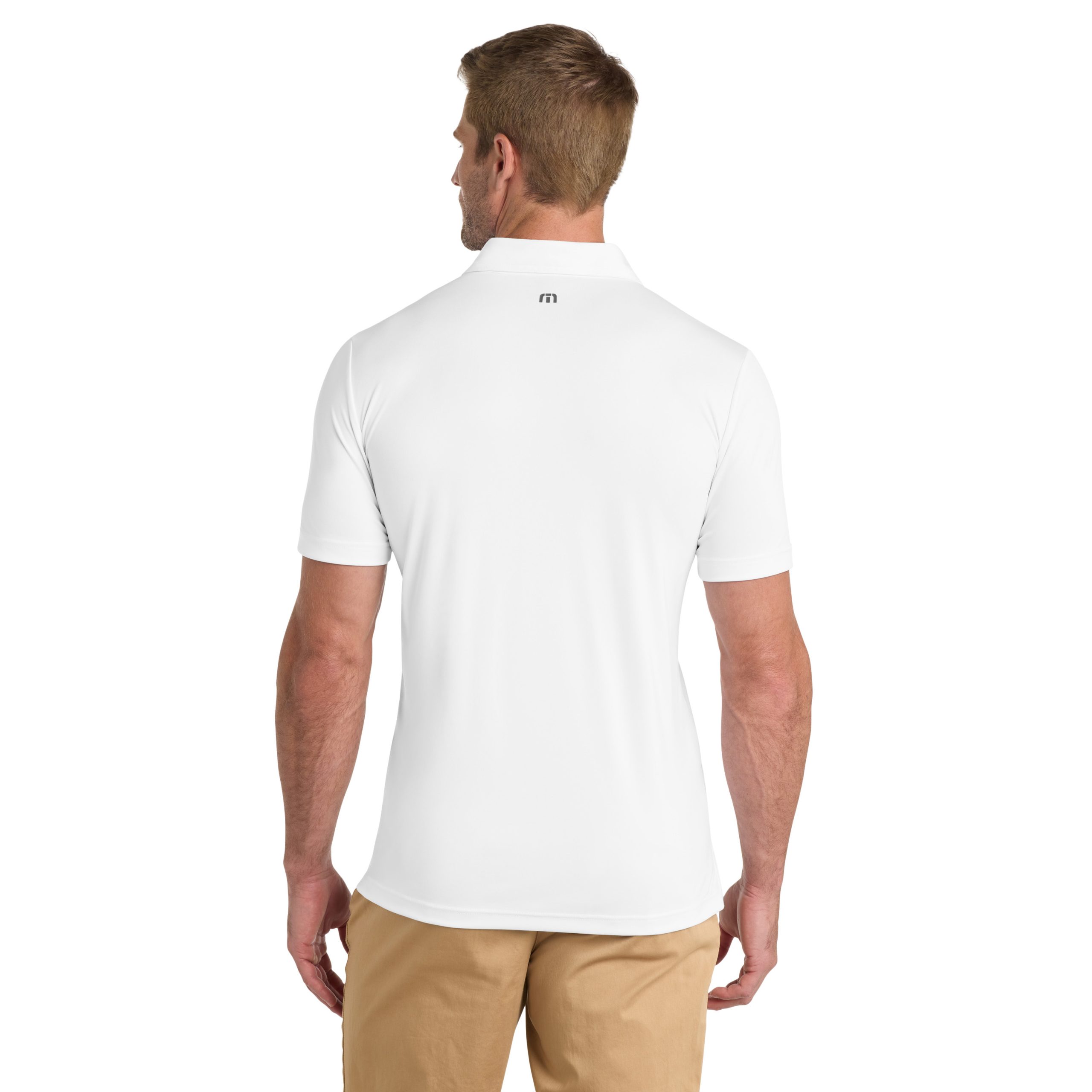 TravisMathew Coto Performance Polo with Embroidered Dem-Con logo - Image 4