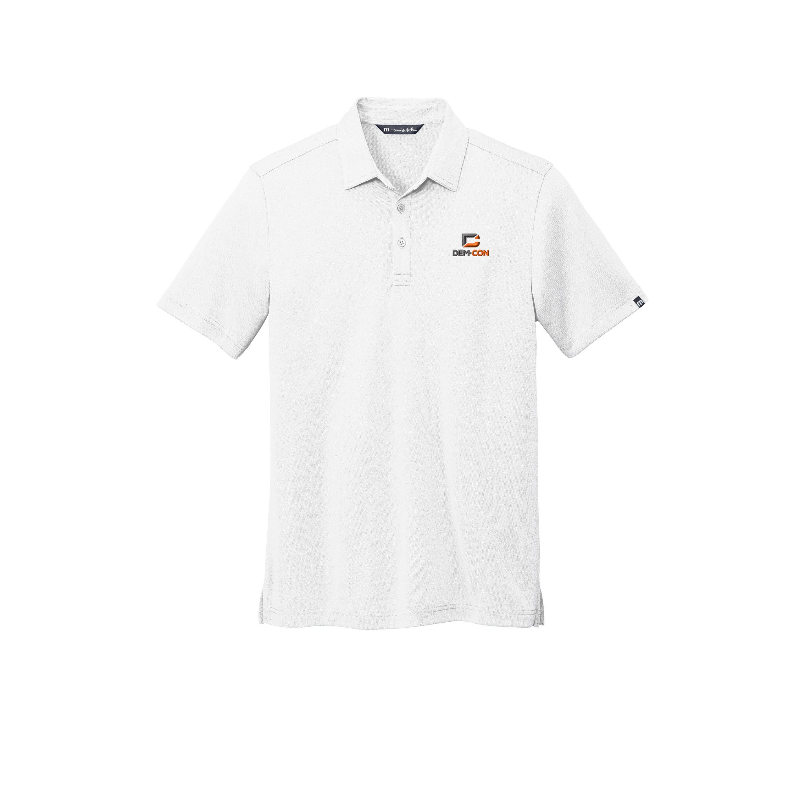 TravisMathew Coto Performance Polo with Embroidered Dem-Con logo - Image 5